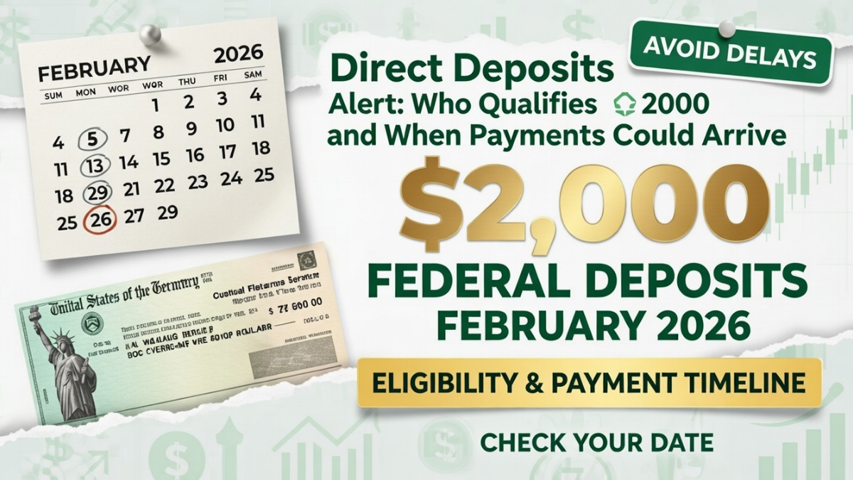 $2000 Direct Deposit 2026