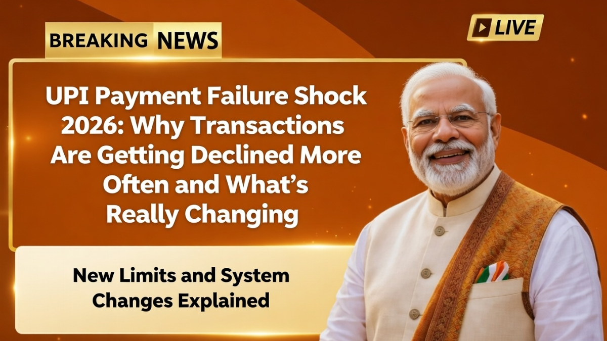 UPI payment failure 2026