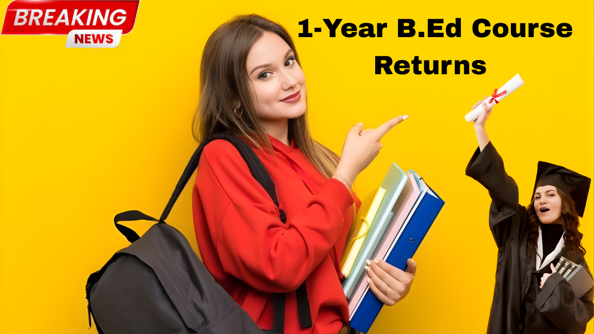1 Year B.Ed Course