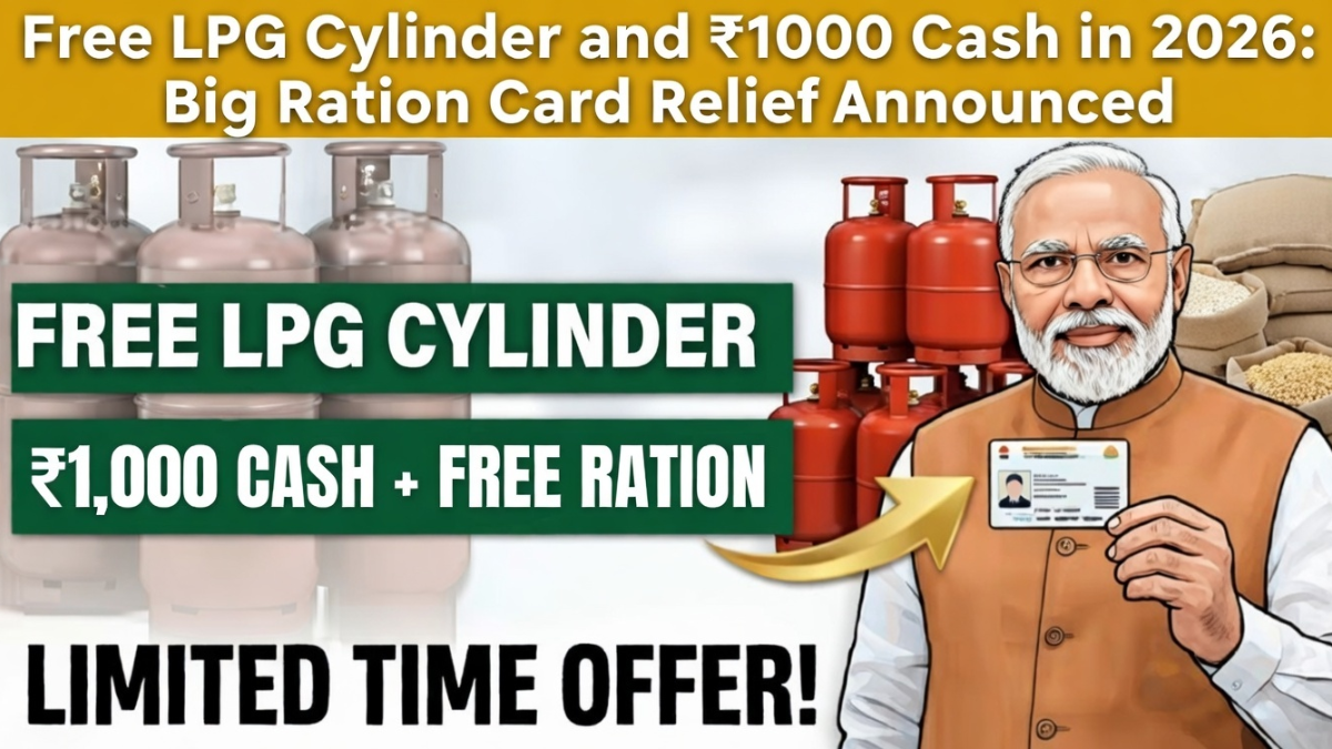 free LPG cylinder 2026