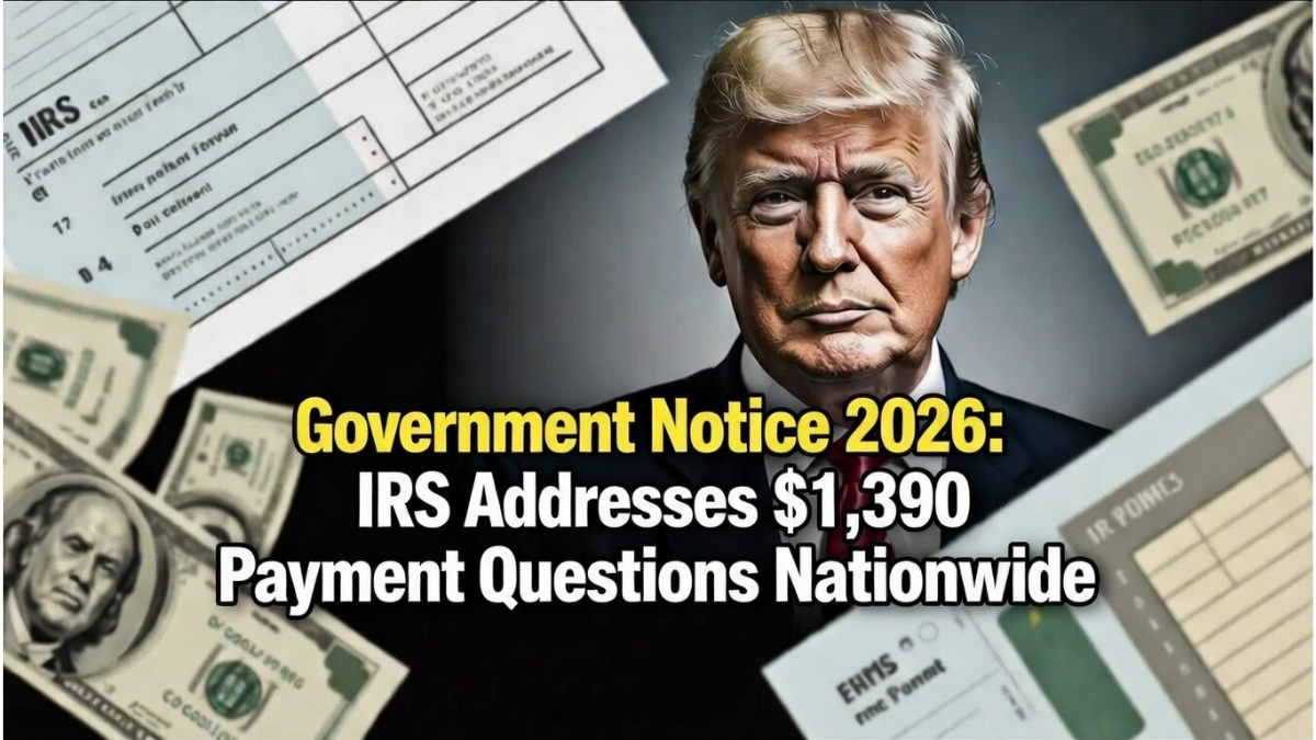 IRS Addresses $1,390 Payment