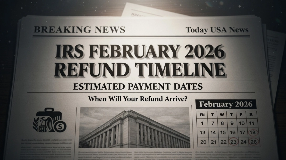 IRS refund February 2026