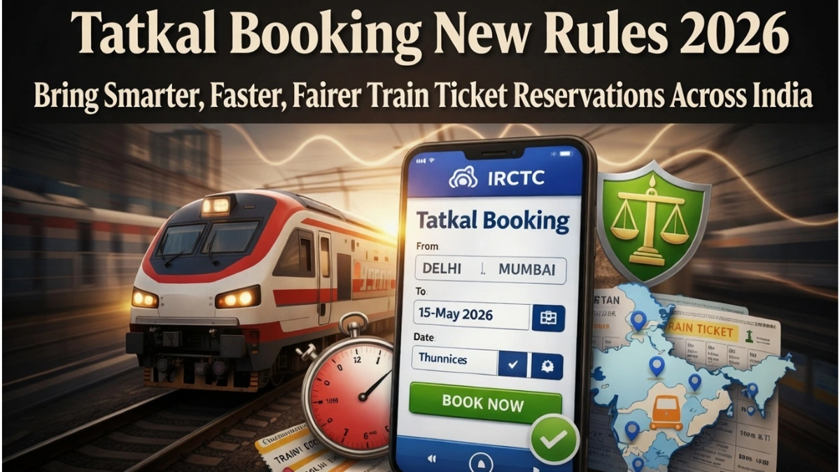 Indian Railways Tatkal Rules 2026
