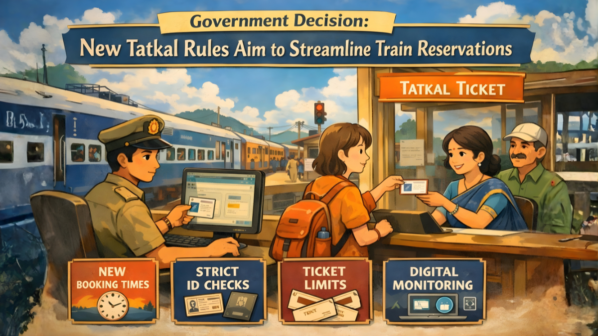 New Tatkal Rules Aim