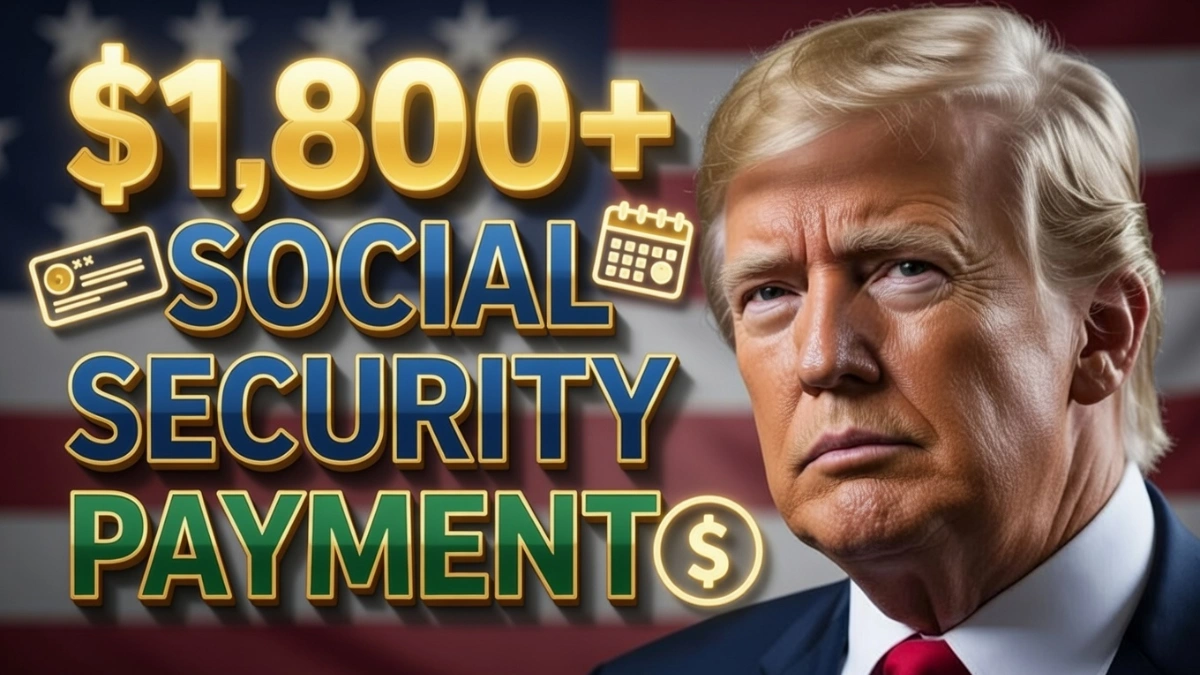 Social Security $1,800+ Payments