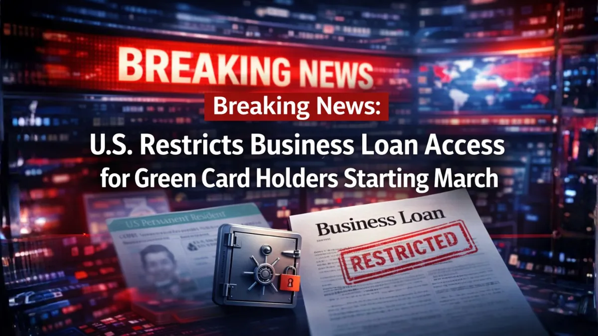 U.S. Restricts Business Loan