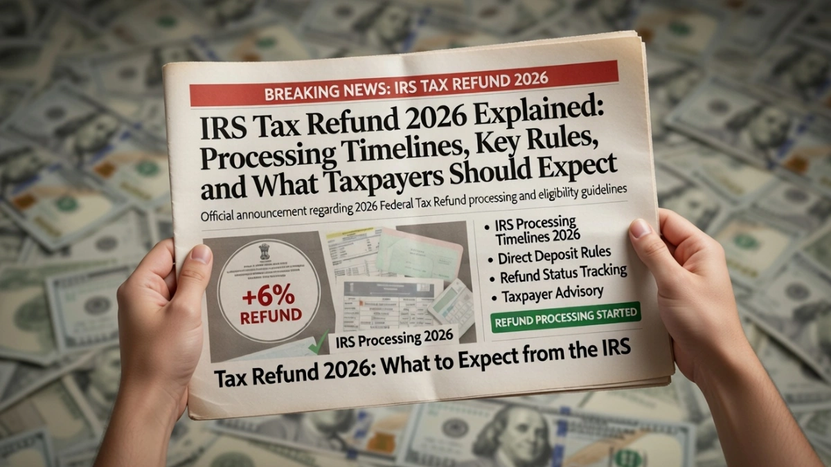 refund processing time 2026