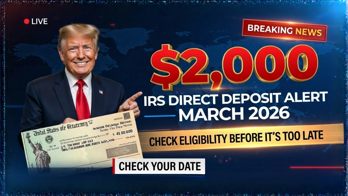 $2000 IRS direct deposit 2026