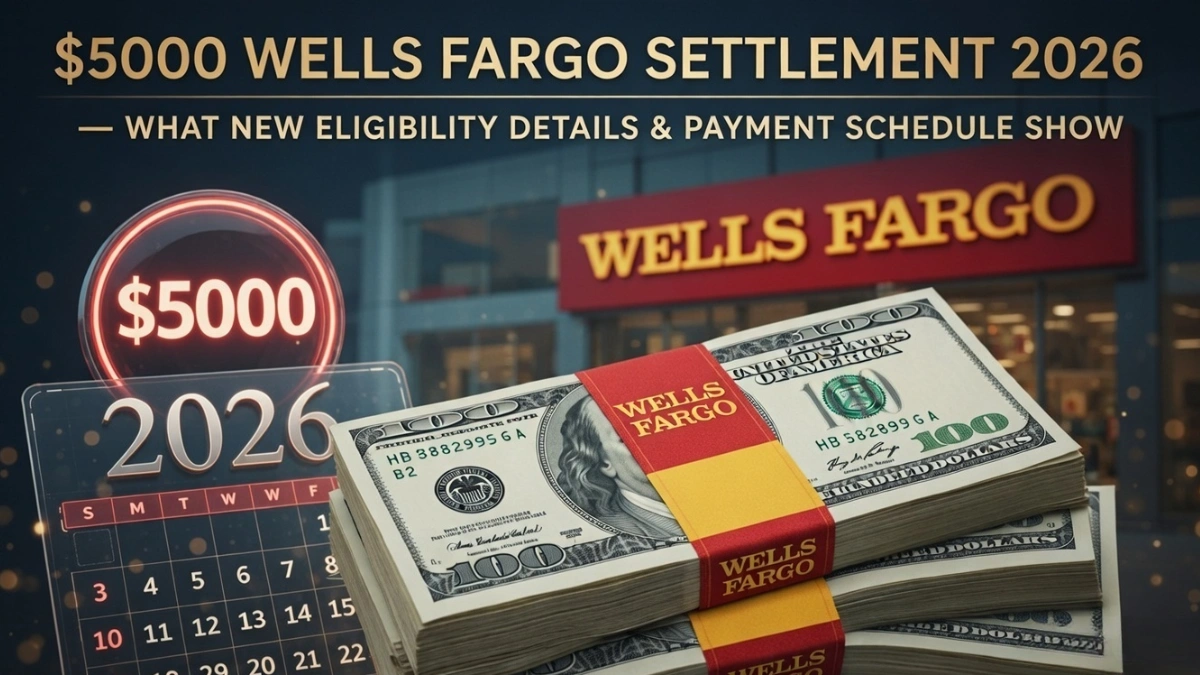 Wells Fargo $5,000 Settlement